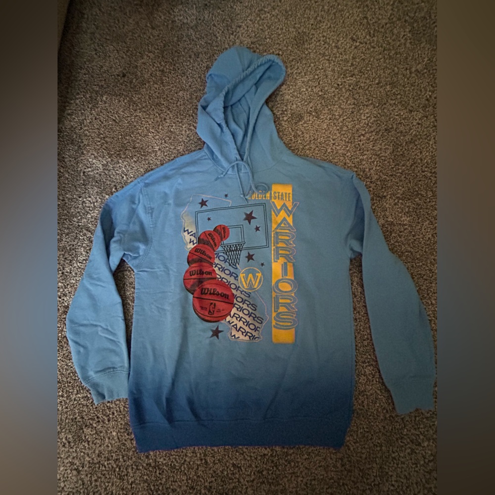 NBA Golden State Warriors Blue Hoodie